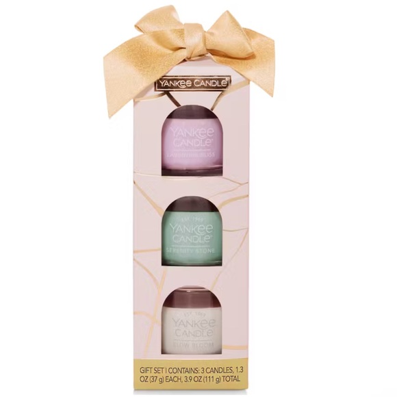 Yankee Candle Other - Yankee Candle Little Luxuries Minis Relaxation Spa Inspired Gift Set Trio NIB